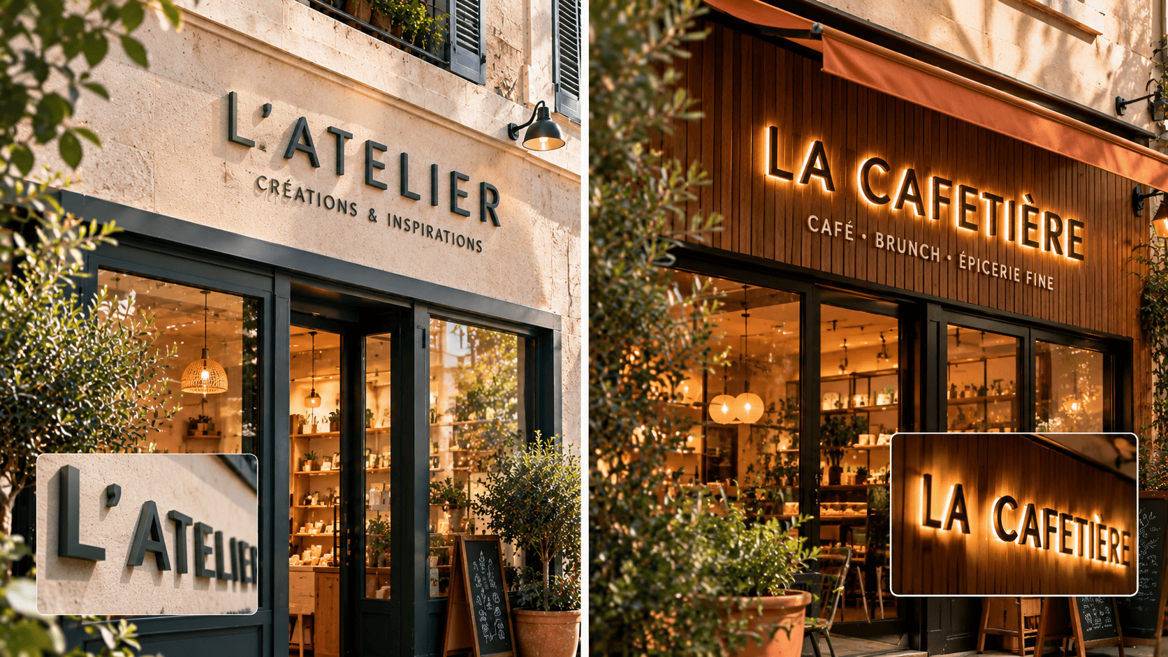 Enseigne lumineuse ou non lumineuse : que choisir ?