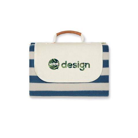 Petite couverture publicitaire pique-nique en rPET GRS - VINGA Alba