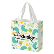 Sac en papier 230 g/m² avec anses en ruban - 24 x 10 x 24 cm
