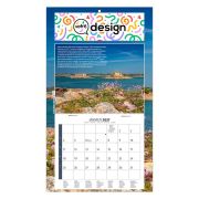 Calendrier mural personnalisable 4 photos - Thème Bretagne
