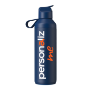 Bouteille en acier inoxydable recyclé Ocean Bottle Peak GO 710 ml