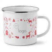 Mug de Noël en émail 300ml-SEASOMEL