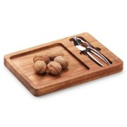 Set de casse-noix en acacia-NUTPLATE