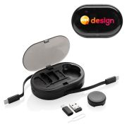 Kit de recharge 60W personnalisable en plastique recyclé RCS - CHARGEVIX