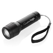 Lampe torche rechargeable personnalisable en plastique recyclé RCS - Flara