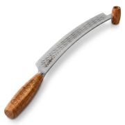 Couteau à pizza et fromage en inox avec manche en chêne personnalisable - BOSKA 