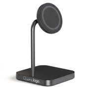 Station de charge sans fil magnétique 2-en-1  15W personnalisable - Zens