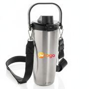 Personaliseerbare mok van 600 ml van gerecycled staal (RCS) - Avira Ayala