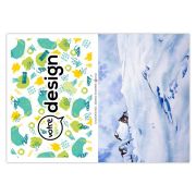 Calendrier de poche personnalisable - Thème aquarelle