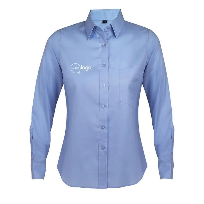 Chemise femme manches longues personnalisée BUSINESS