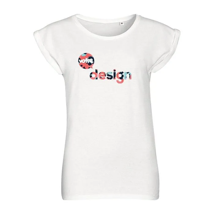 Tee-shirt femme col rond personnalisé MELBA