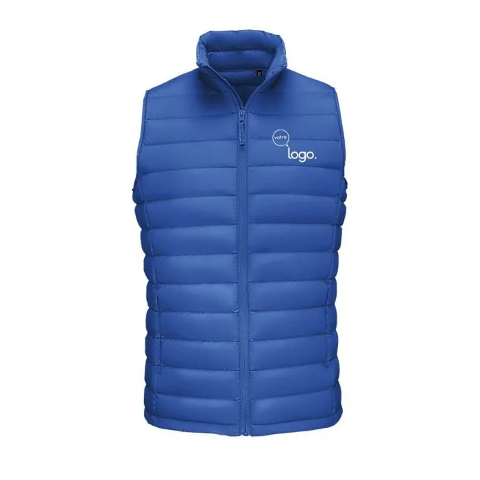 Doudoune ultra light sans manches homme personnalisée WILSON BW