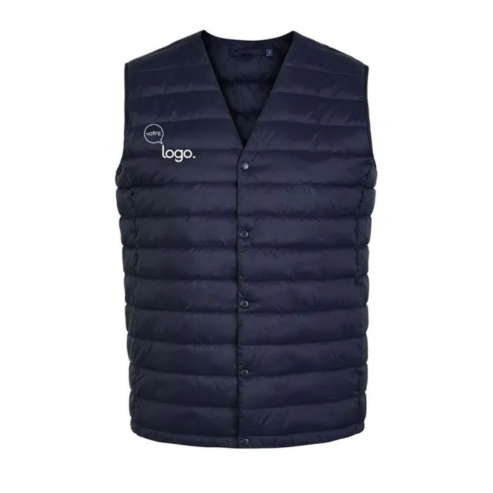 Doudoune légère sans manche personnalisée homme - NEOBLU ARTHUR