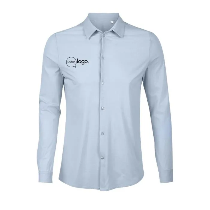Chemise personnalisé en jersey Balhazar - homme