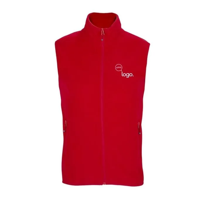 Veste publicitaire polaire sans manche FACTOR BW