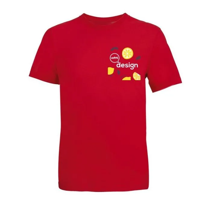 T-shirt publicitaire col rond unisexe - TUNER