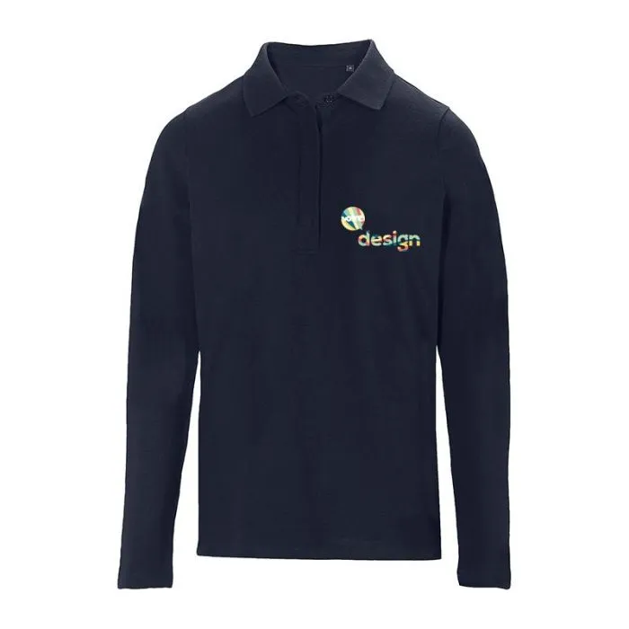 Polo manches longues personnalisable 100% coton - NEOBLU OWEN LSL WOMEN