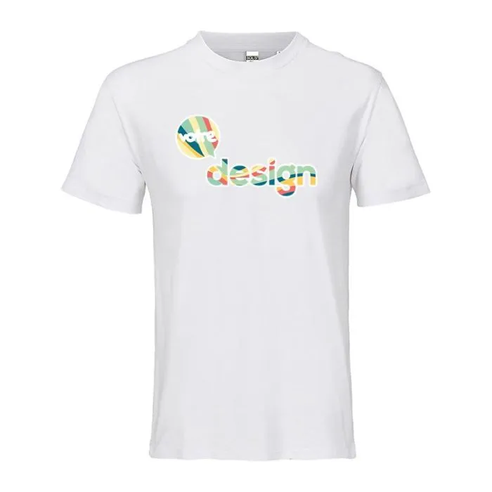 T-shirt unisexe personnalisable 100% coton 