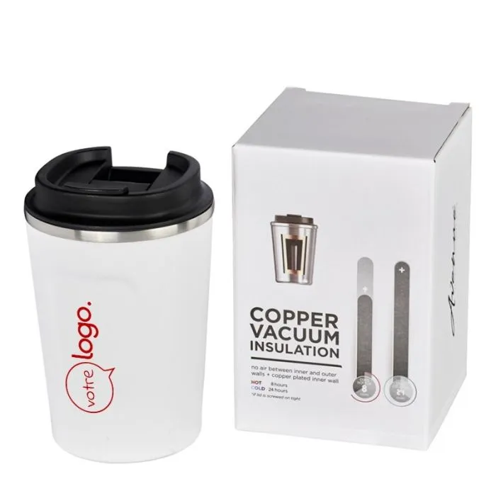 Gobelet personnalisé avec couvercle 360ml - Thor
