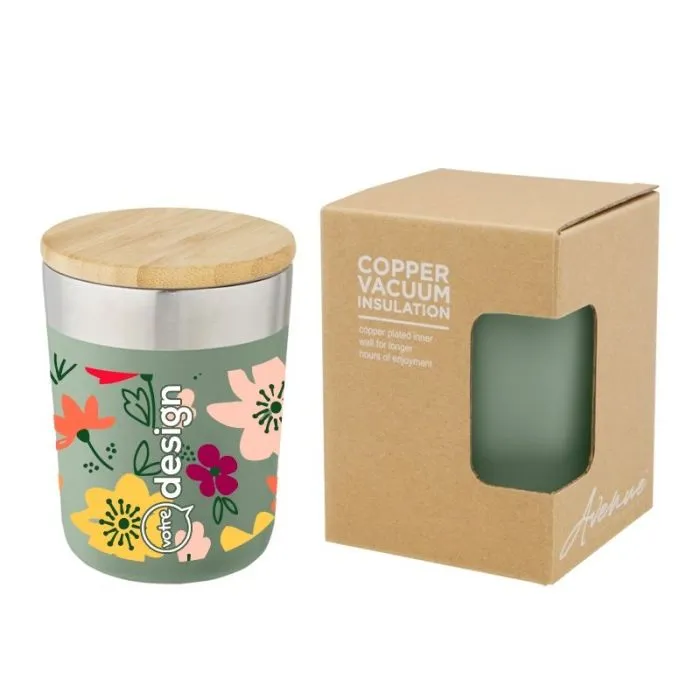Gobelet 300 ml publicitaire en acier inoxydable Lagan