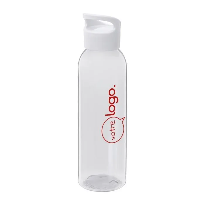 Gourde d'eau publicitaire de 650 ml en plastique recyclé - Sky