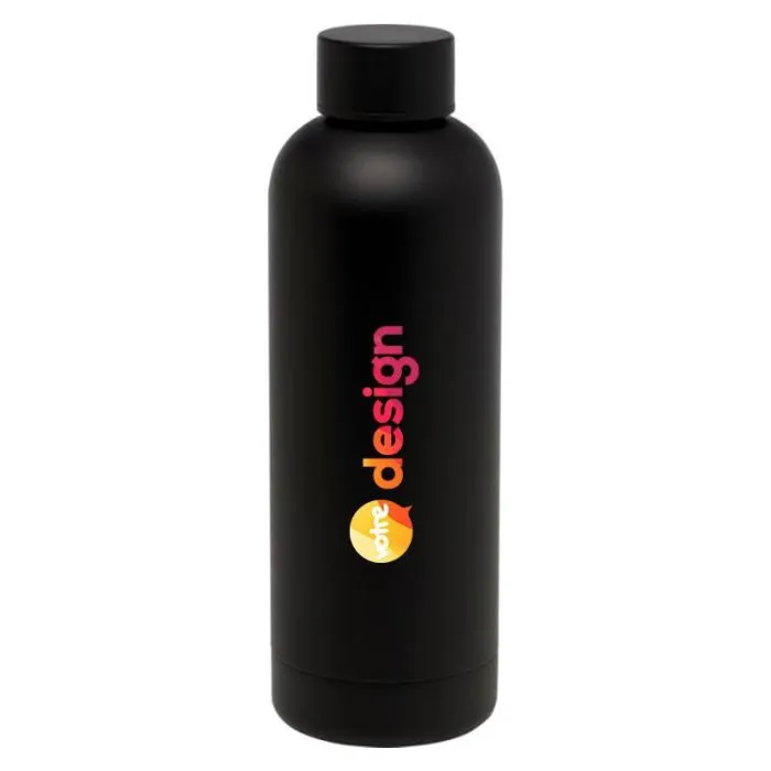 Bouteille isotherme en acier inoxydable recyclé personnalisée 500ml-Spring