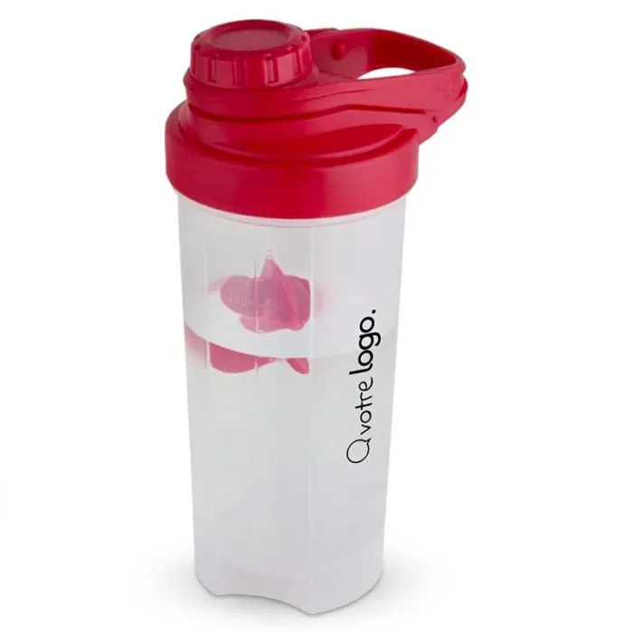 Bouteille de sport shaker 700 ml personnalisable