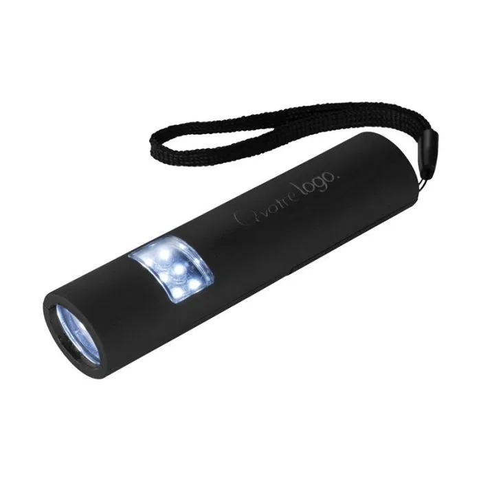 Mini lampe de poche publicitaire avec LED Mini-grip