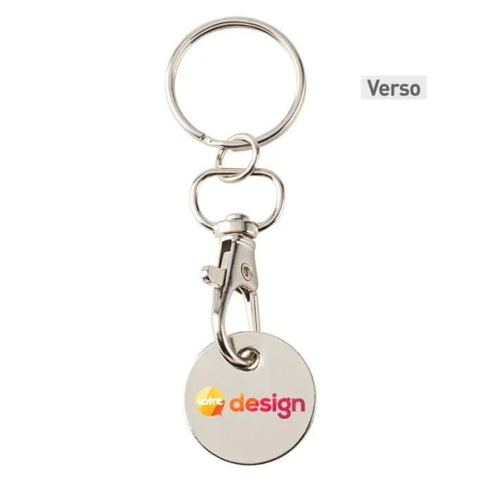 Porte-clés avec jeton pour chariot personnalisé-Rory