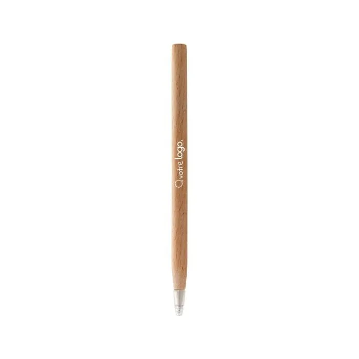 Stylo bille personnalisé en bois Arica