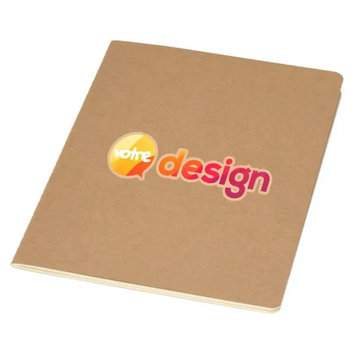 Carnet personnalisé A5 kraft 32 feuilles pointillées
