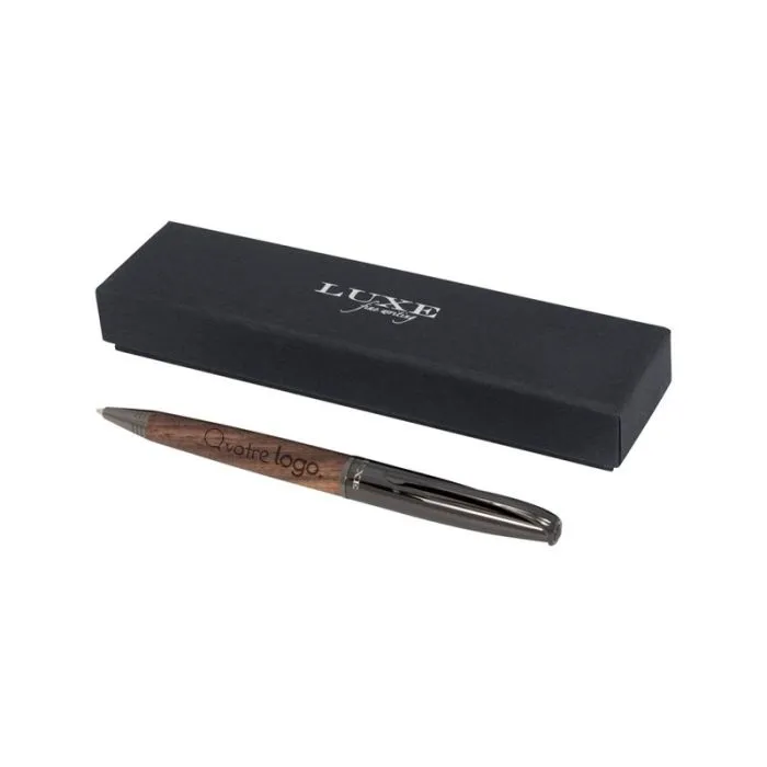 Stylo à bille publicitaire avec corps en bois - Loure