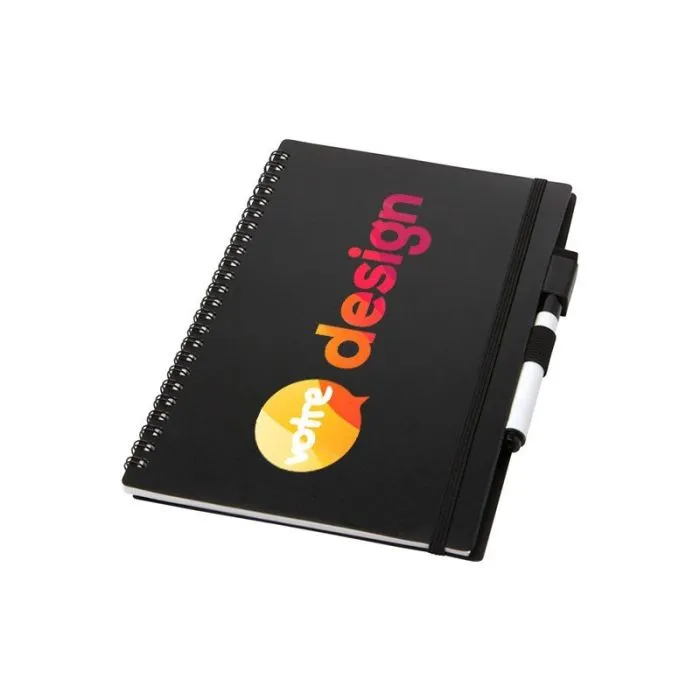 Bloc-notes réutilisable personnalisé format A5 - Pebbles