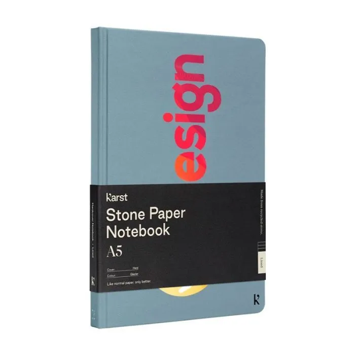 Carnet à couverture personnalisé rigide K’arst® A5-ligné