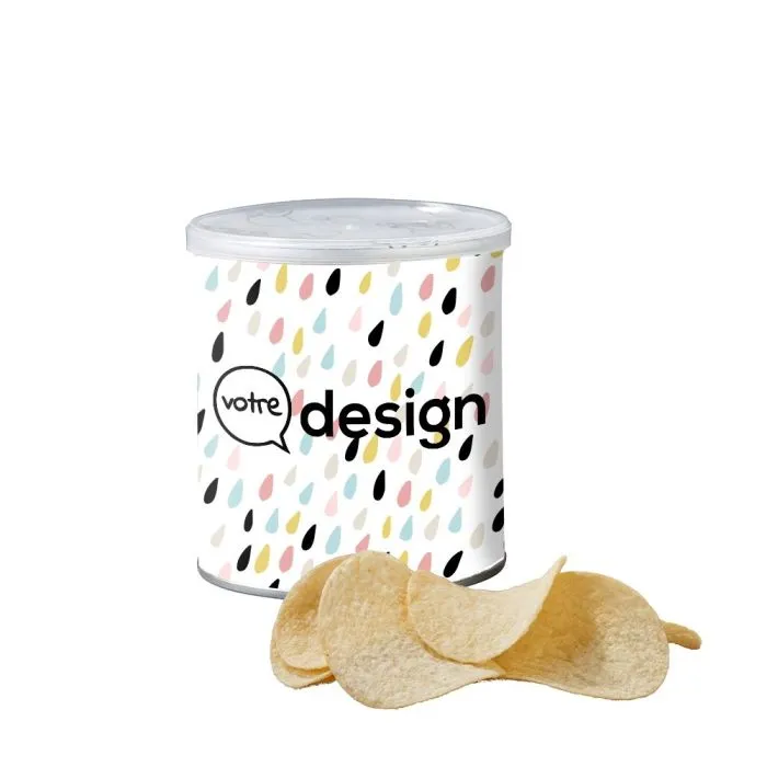 Mini pringles boîte personnalisée