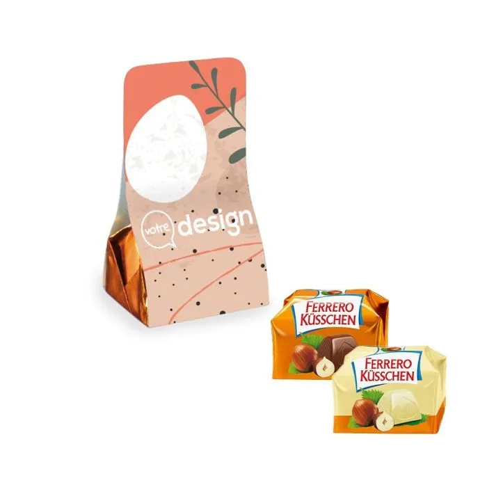 Chocolat personnalisé «Küsschen» de Ferrero