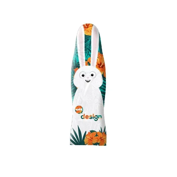 Mini lapin de Pâques en chocolat 100% personnalisé