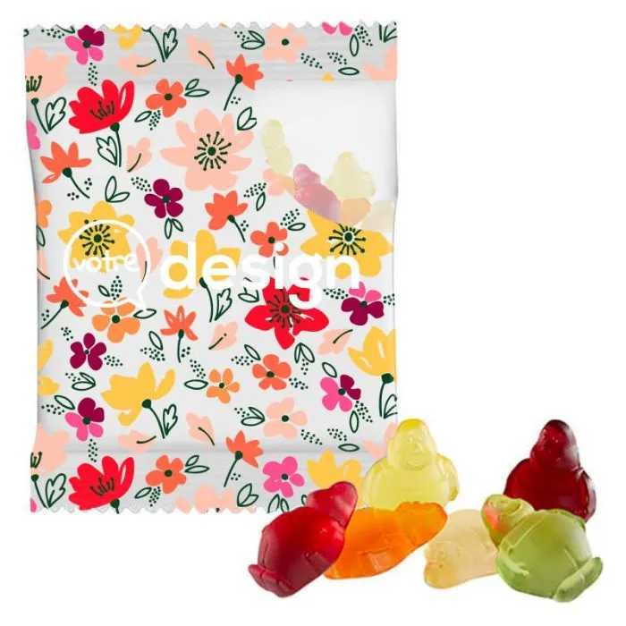 Gommes de fruits M Bert sachet personnalisé  20g