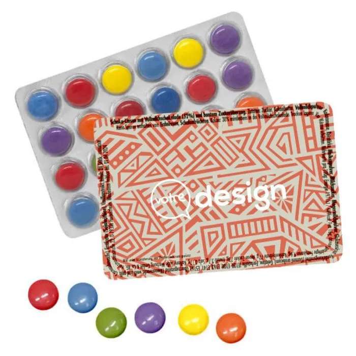 Calendrier de l'avent personnalisé miniature avec bonbons