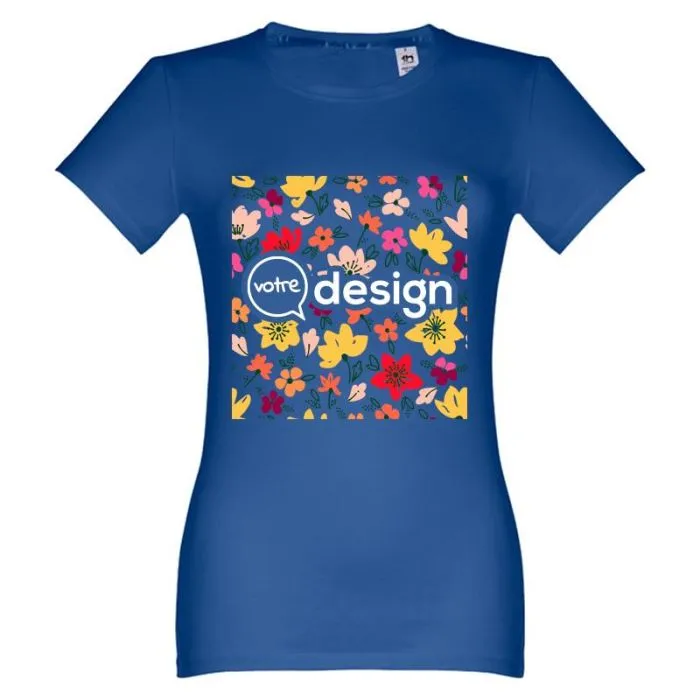 T-shirt femme coton 190 g/m² coupe cintrée personnalisable - ANKARA WOMEN II