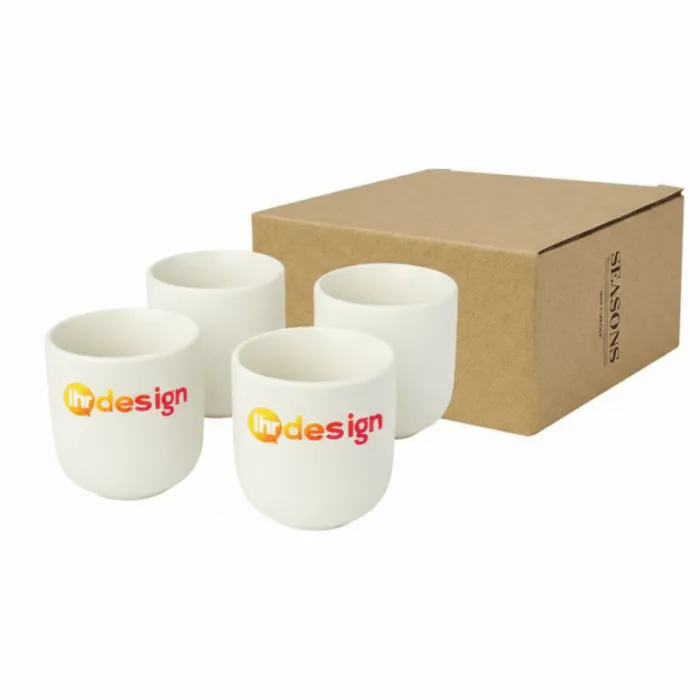 Tasse à espresso publicitaire de 90 ml à 4 pièces - Male