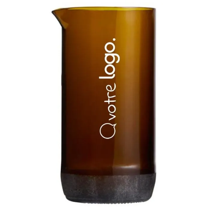 Carafe à eau 430 ml personnalisée en bouteilles de vin recyclées-Original home