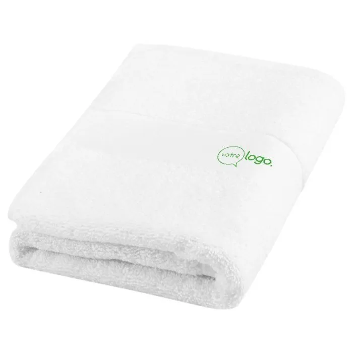 Serviette de bain personnalisée de 50 x 100 cm - Charlotte