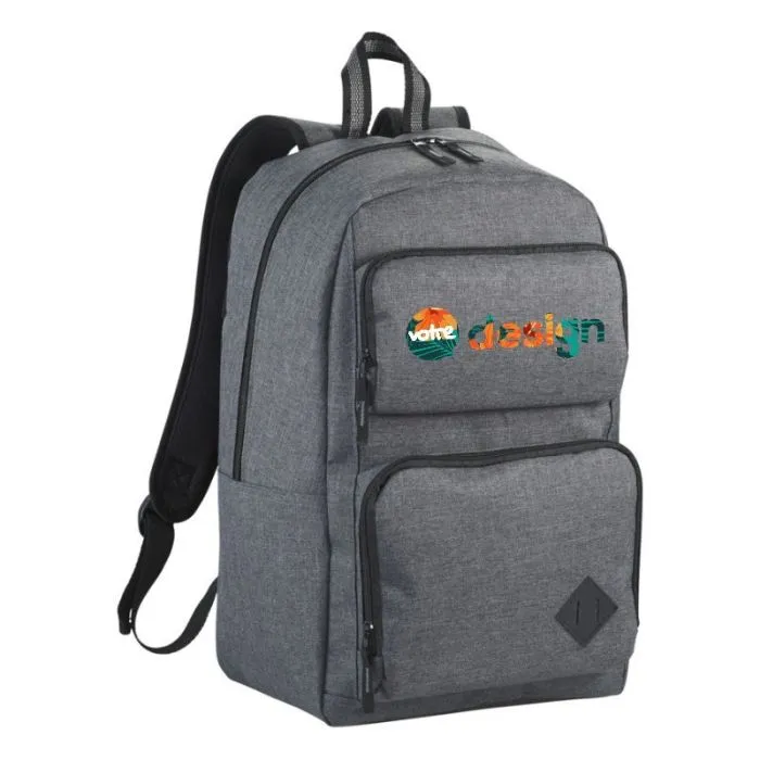 Sac à dos publicitaire ordinateur 15" Graphite Deluxe 20L