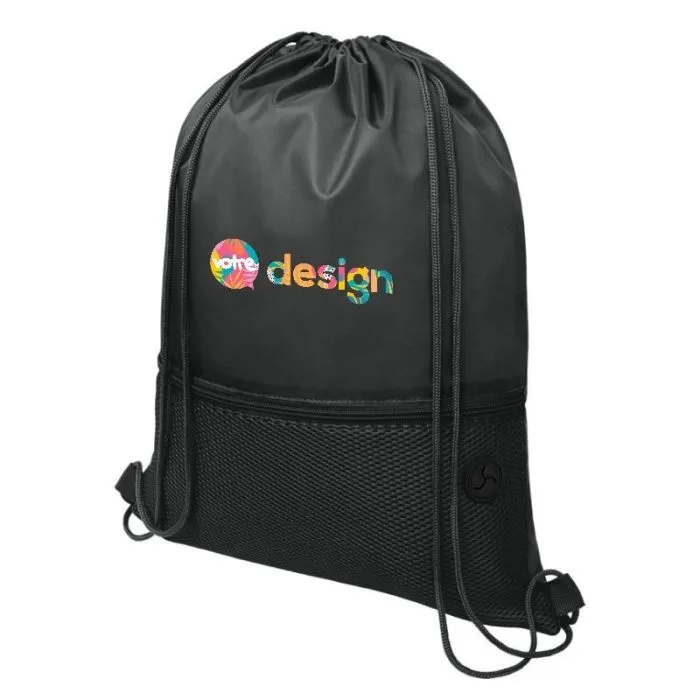 Sac à dos publicitaire avec cordon, en maille filet 5L - Oriole
