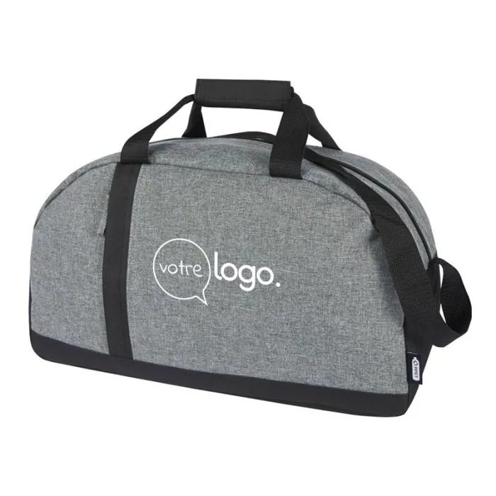 Sac de voyage et de sport personnalisé recyclé GRS bicolore de 21 L -  Reclaim