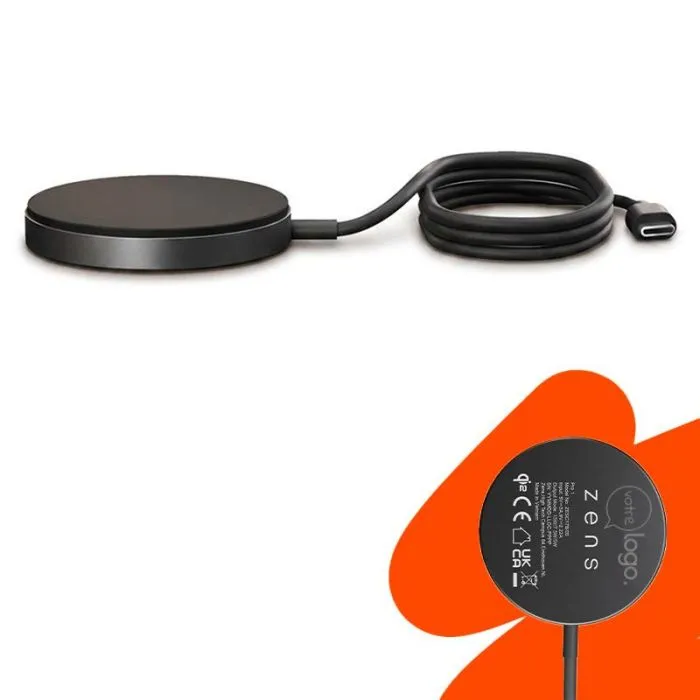 Chargeur sans fil de 15 W personnalisable