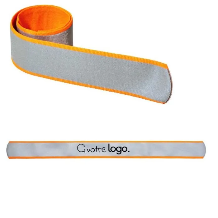 Bracelet réfléchissant personnalisé à claquer Félix