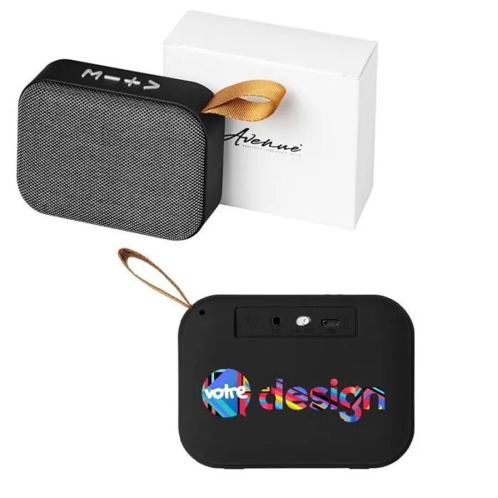 Enceinte Bluetooth® personnalisée en tissu - Fashion