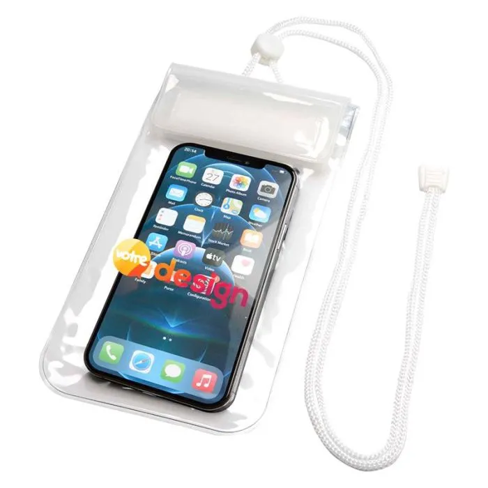 Pochette étanche avec lanière personnalisée pour téléphone portable taille L-Dombay